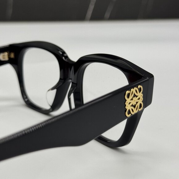 NEW LOEWE LW50091F 001 WOMEN EYEGLASSES BLACK LOEWE EYEWEAR - Picture 4 of 11